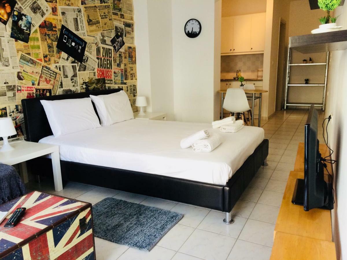 Korona Βeach Αpartments Apartment Rethymno  Luaran gambar