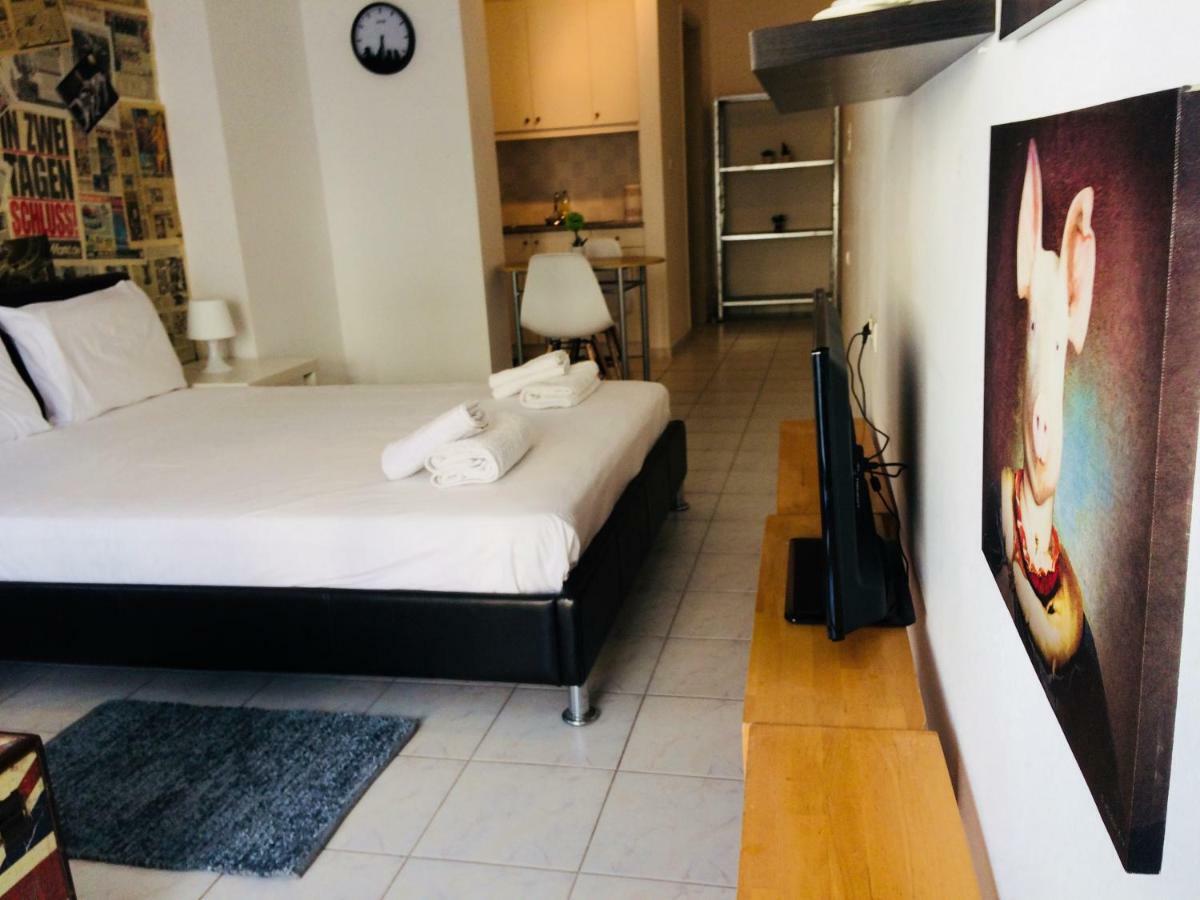 Korona Βeach Αpartments Apartment Rethymno  Luaran gambar